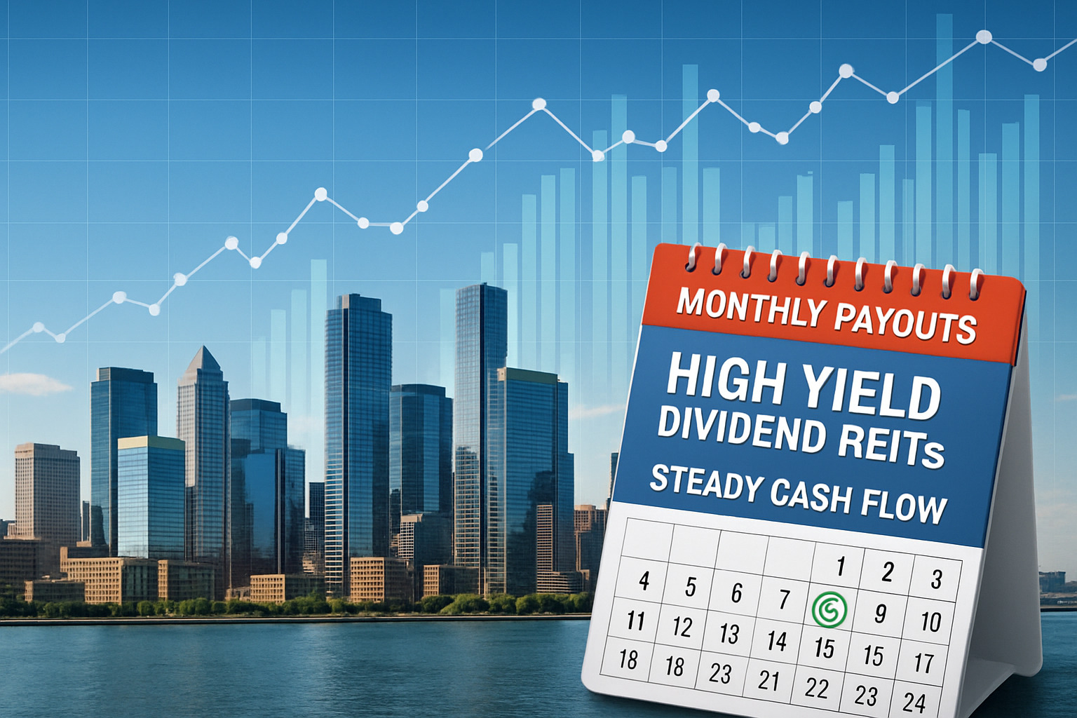 high yield monthly dividend reits