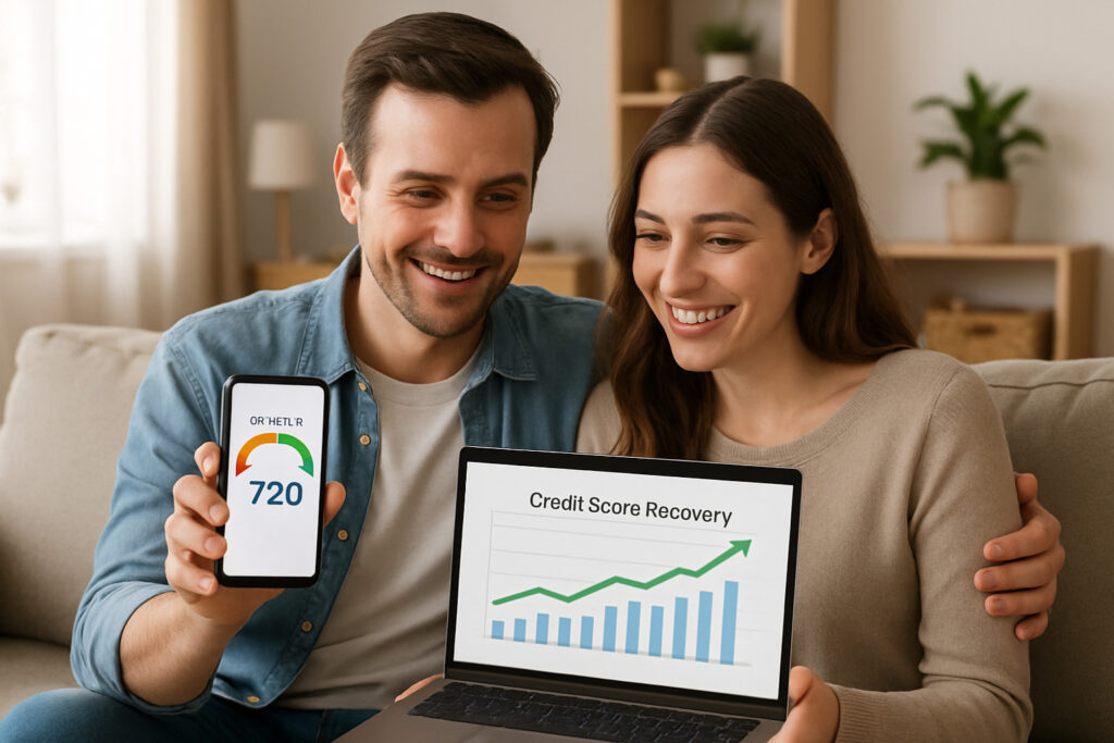how to improve credit score after settlement